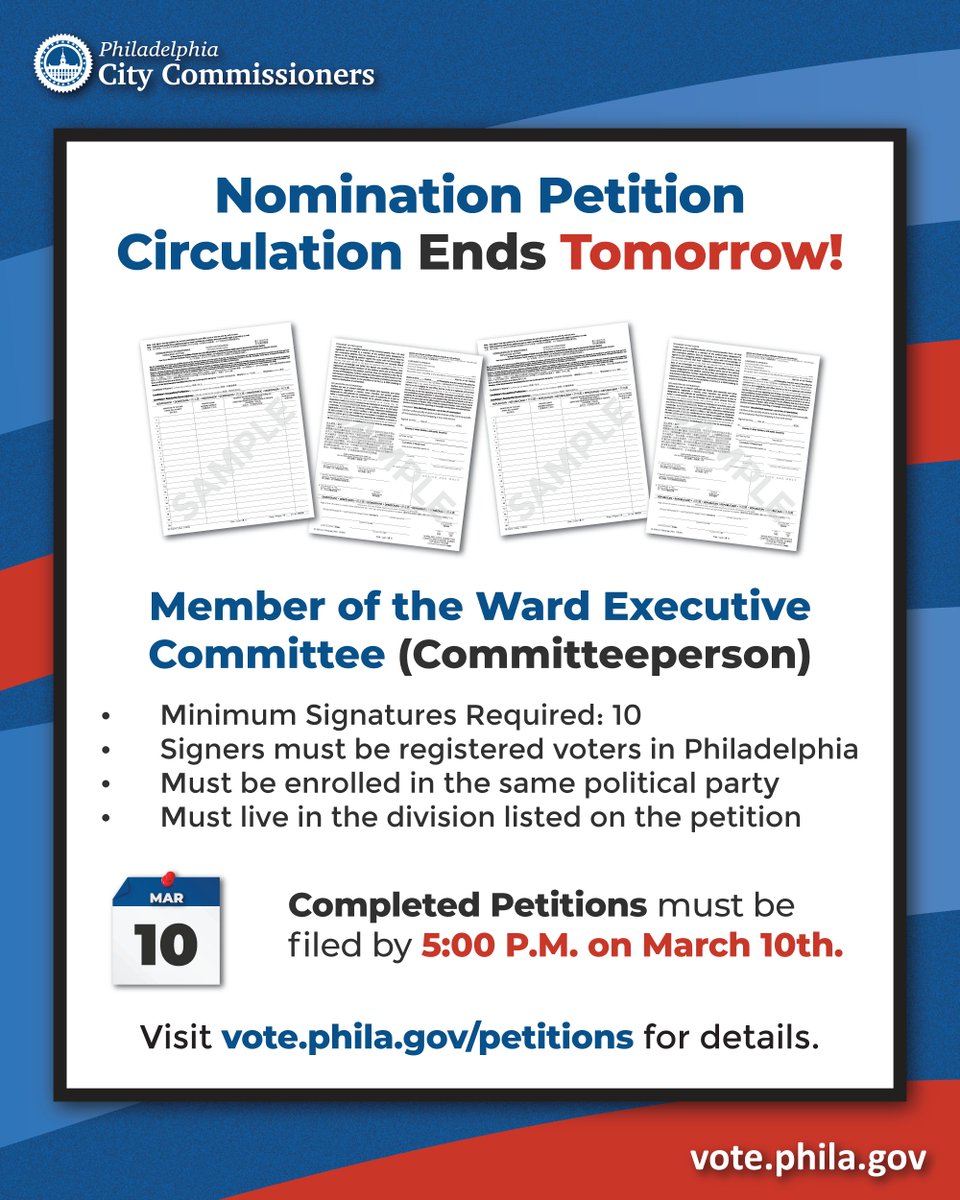 Philadelphia City Commissioners tweet media