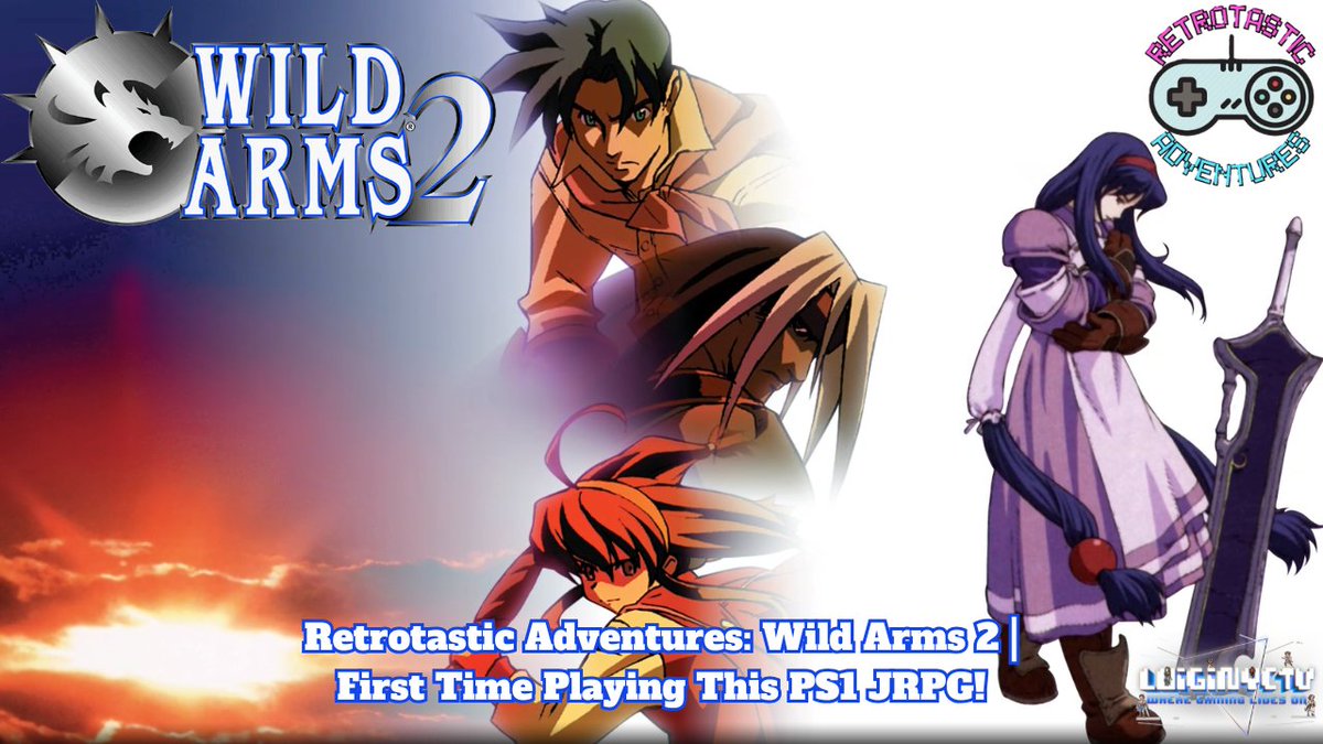 New week, new Retro Adventure! 
Wild Arms 2 is on deck, excited to get into the next part of our Wild Arms series, heard this game is top tier! 
Let's see if that is true! 
Youtube.com/@LuigiNYCTV