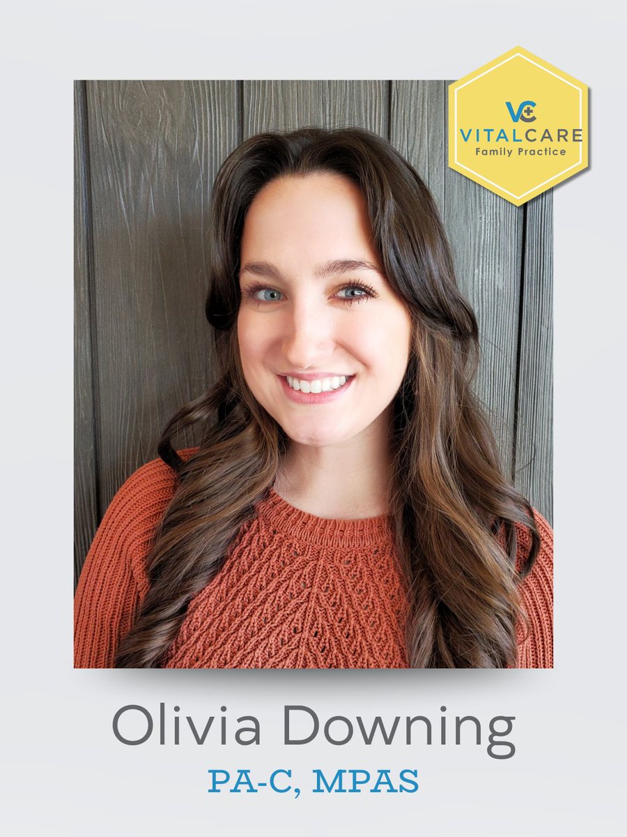 👋 Meet Olivia Downing, Physician Assistant at 𝐕𝐢𝐭𝐚𝐥𝐂𝐚𝐫𝐞 𝐅𝐚𝐦𝐢𝐥𝐲 𝐏𝐫𝐚𝐜𝐭𝐢𝐜𝐞. Olivia is dedicated to providing compassionate, patient-centered care and works closely with patients to support their health and wellness goals.

🌐 | vist.ly/4u9jf