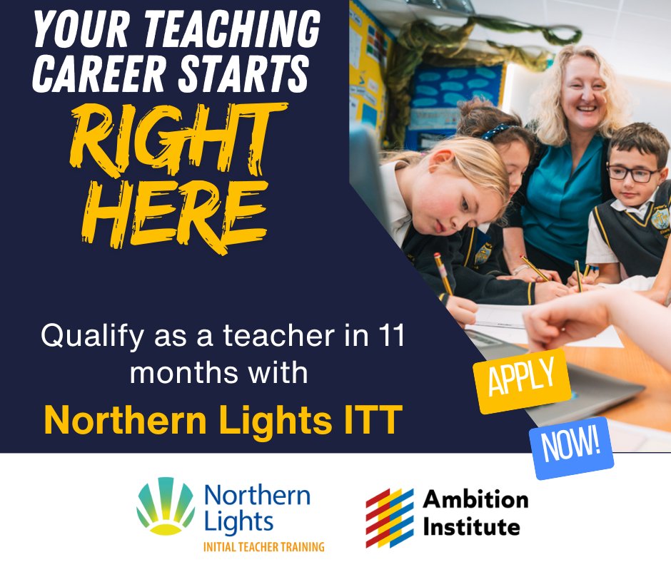 Northern Lights Teaching School Hub tweet media