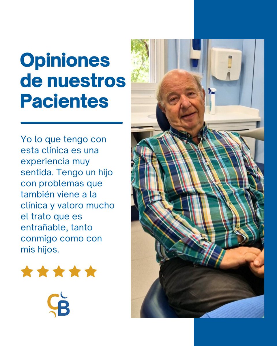Accede a nuestra web para conocer de primera mano experiencias reales de nuestros pacientes en nuestra #clínicaOdontológica

🔗clinicabowen.com

#opinionesbowen #testimoniospacientes #nuestroaval #calidadasistencial #tecnología #innovación #clínicabowen