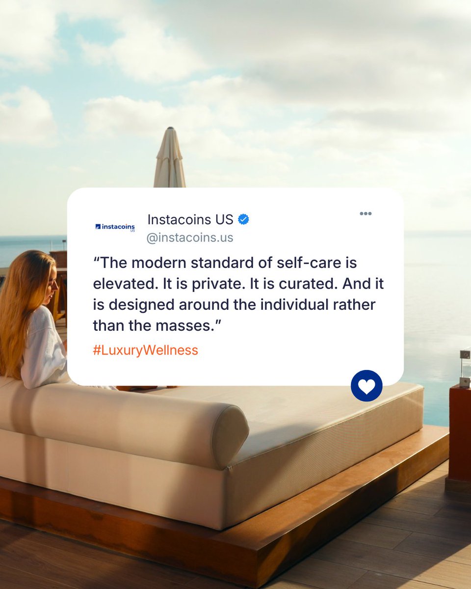instacoinsus's tweet photo. “The modern standard of self-care is elevated. It is private. It is curated. And it is designed around the individual rather than the masses.”
—Robert Mazza, Lifestyle Manager

From secluded wellness estates to personalized retreats built around your lifestyle, the future of wellness is curated, not crowded.

Learn more from our latest blog post about modern luxury wellness here https://t.co/prtxvzfzWJ

#LuxuryWellness #CuratedLifestyle #ModernSelfCare #LuxuryRetreats #PrivateWellness #concierge #lifestylemodel