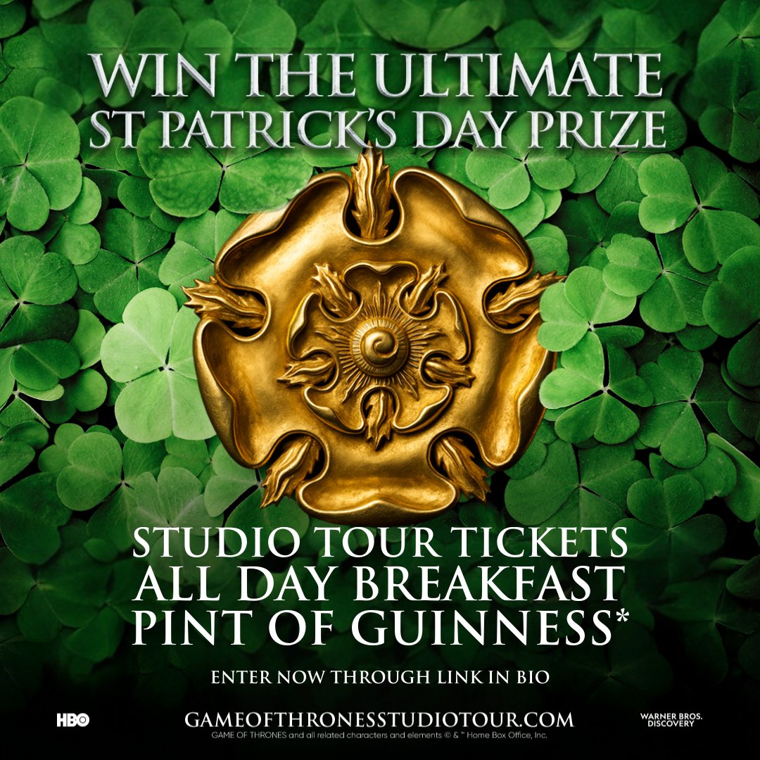 Game of Thrones Studio Tour tweet media