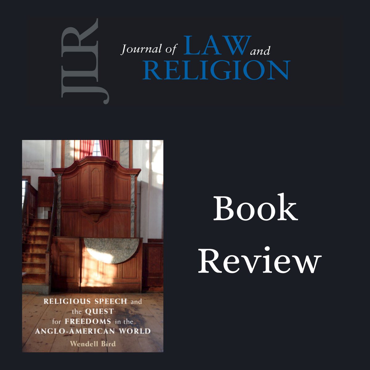 Journal of Law and Religion tweet media