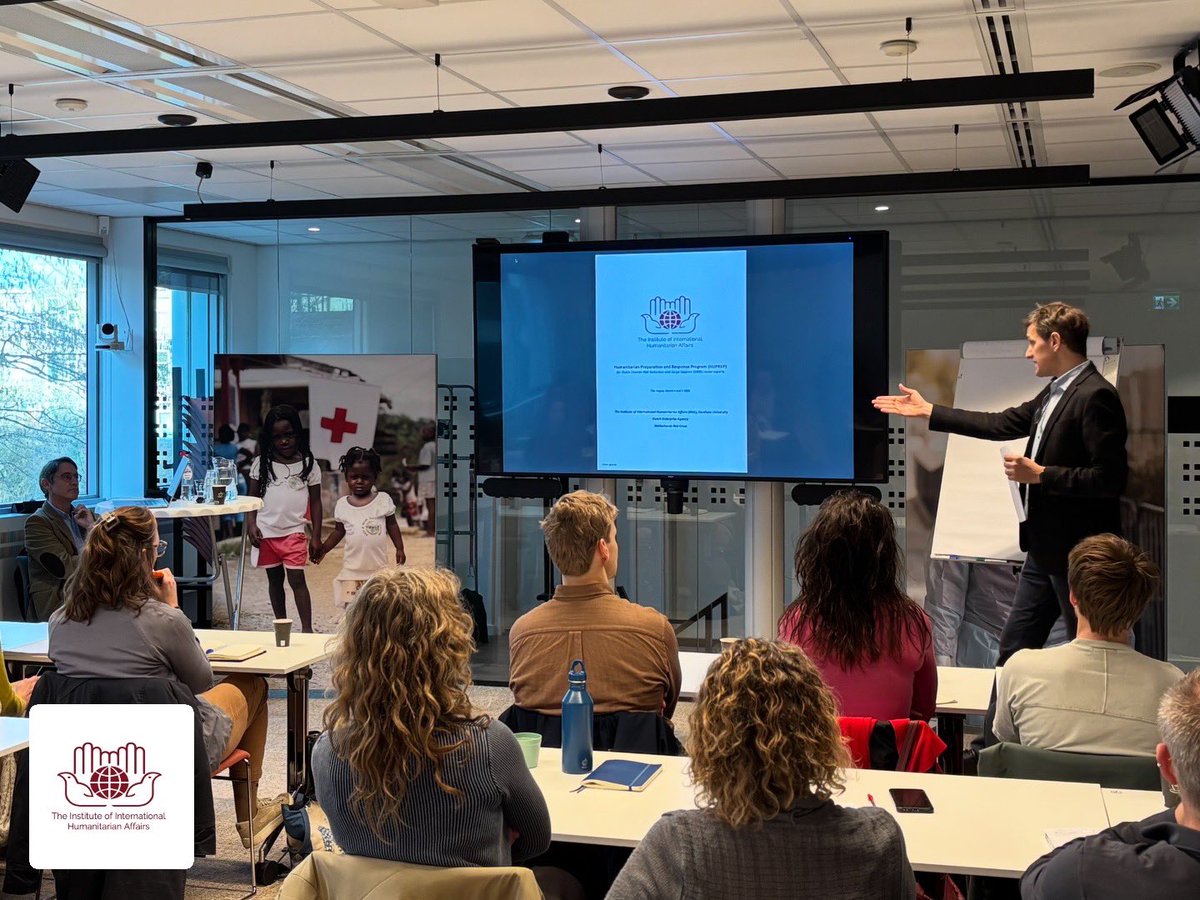 Institute of International Humanitarian Affairs tweet media