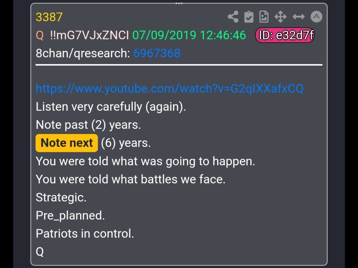 There is no Qanon there is a Q & there are anons. tweet media