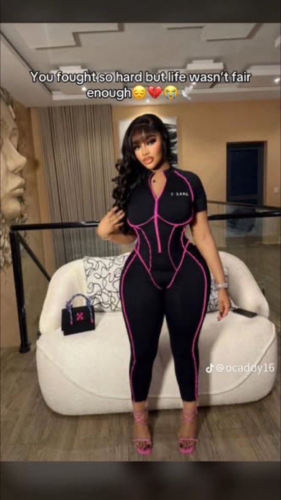 Friends mourn lady who reportedly d+ed after undergoing another round of BBL surgery 😭