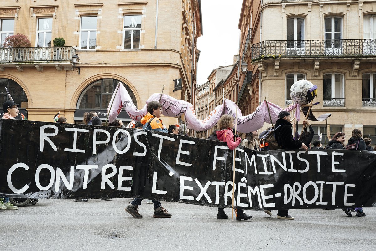 phbcreation's tweet photo. MANIFESTATION JOURNÉE INTERNATIONALE DES DROITS DES FEMMES
➡️ #Photographie #presse #Iconos
➡️ #Toulouse #8Mars #DroitsDesFemmes #CGT31 #Égalité #Mobilisation #FéminismeSyndical #Antifa #TseDek
📸 Patricia Huchot-Boissier/ #Abacapress
 #PixPalace &amp; #Reuters https://t.co/KY3tBRDD24