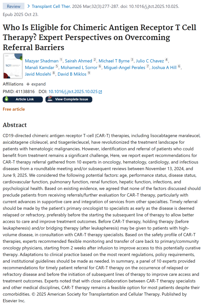 CU Anschutz Lymphoma Program tweet media