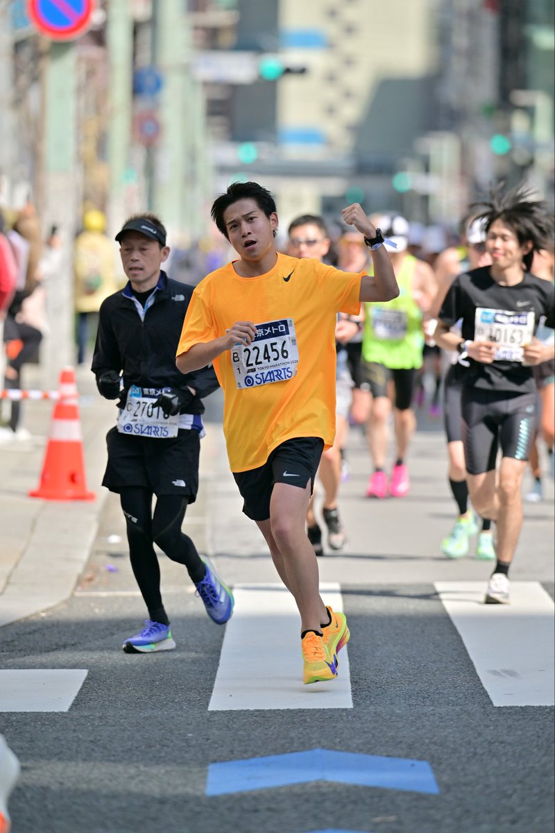 comgotamanager's tweet photo. 東京マラソン2026🏃
3:22:12で完走できました🎖️

目標だった初マラソンサブ3.5達成。
沿道の応援の力を本当に感じた42.195kmでした。

たくさんの応援ありがとうございました！
今日動画も公開されたのでぜひ👀
https://t.co/vYU1aiGWVA https://t.co/8Fv1odTwXW