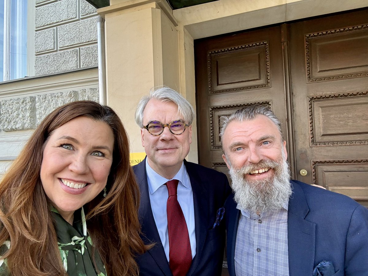 Ambassador Annika Ben David tweet media