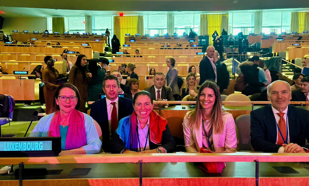 Yuriko_Backes's tweet photo. 🇺🇳 Opening Ceremony of the 70th Commission on the Status of Women in NY.
🎆 We have come together to celebrate women’s rights &amp; loudly &amp; proudly say: We are not going back. The path for #GenderEquality can only be one of progress. ✊ #HumanRights #WomensRightsAreHumanRights https://t.co/2TZGoz9yy0