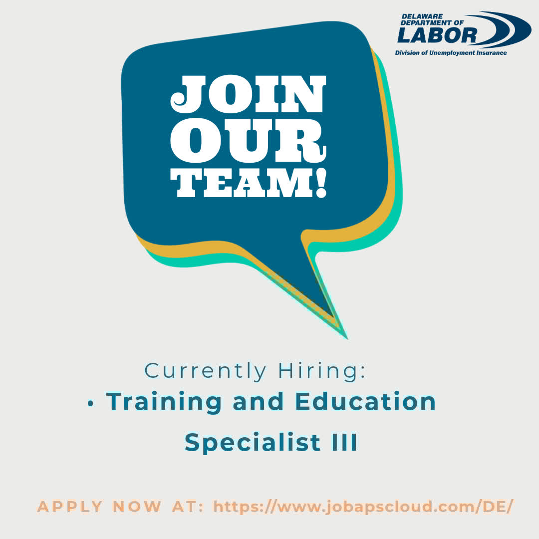 Delaware Department of Labor tweet media