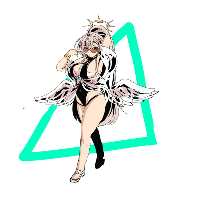 ワンドロナギサ #ブルアカ #ブルーアーカイブ