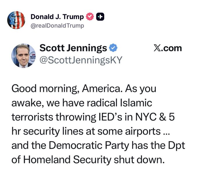 GuntherEagleman's tweet photo. Democrats hate America...  They prove it daily. 

And John Thune doesn't have the balls to stop the nonsense in the Senate. https://t.co/5yCvV4C2qd