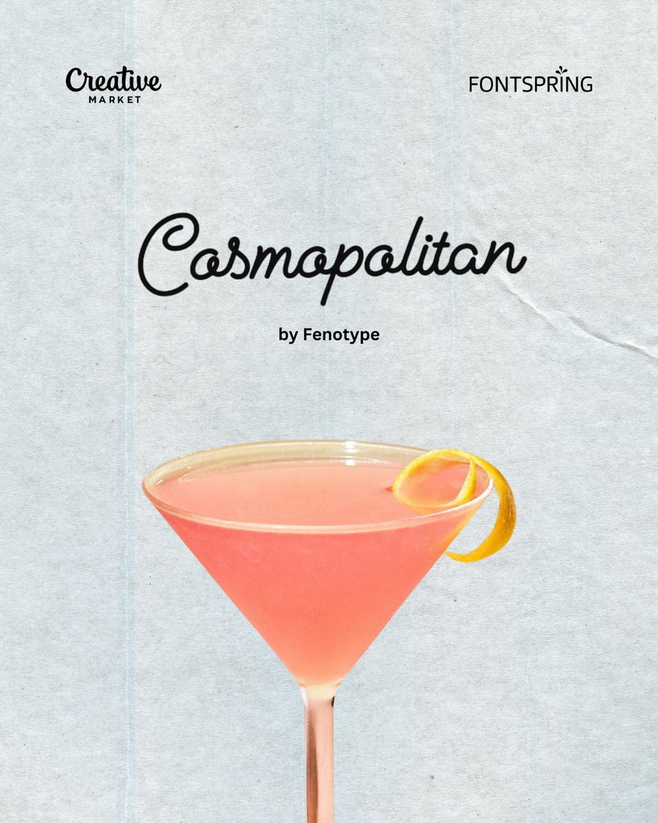 Fontspring tweet media