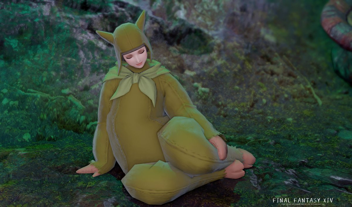 FF14_Fallon's tweet photo. 苔むした何か
#ナマコッテ https://t.co/jTMPhDhR8C