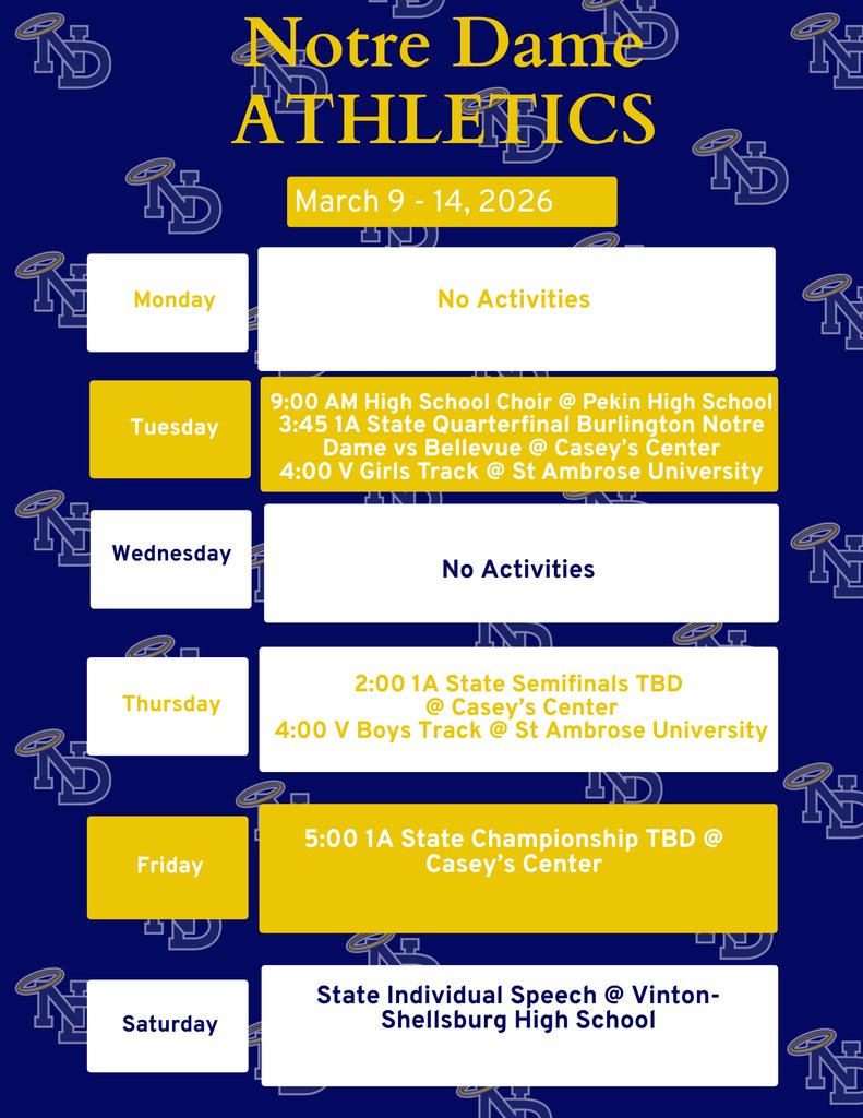 Notre Dame tweet media