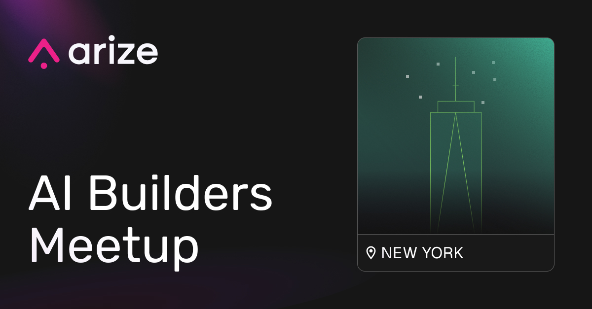 Arize AI tweet media