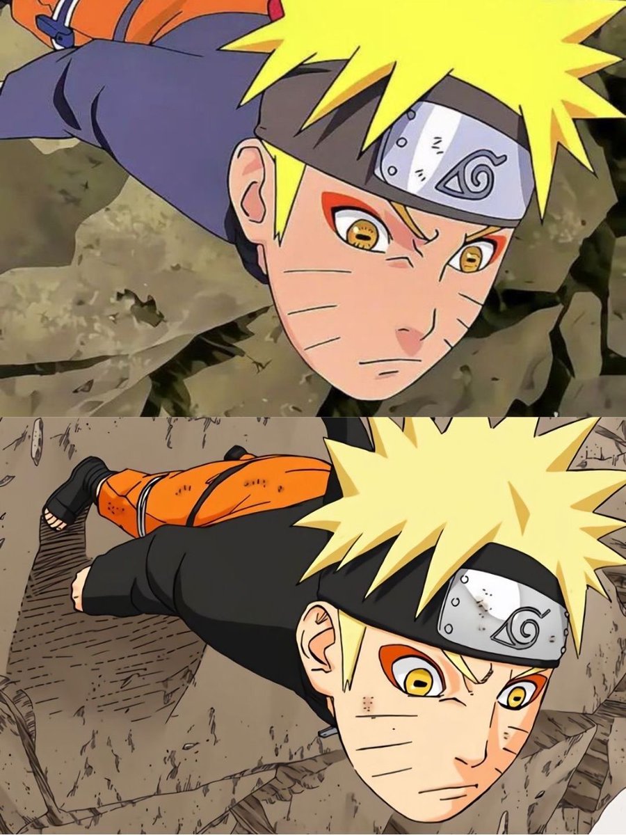 NarutoDaily_'s tweet photo. Anime vs Manga https://t.co/vVJBe9NTii