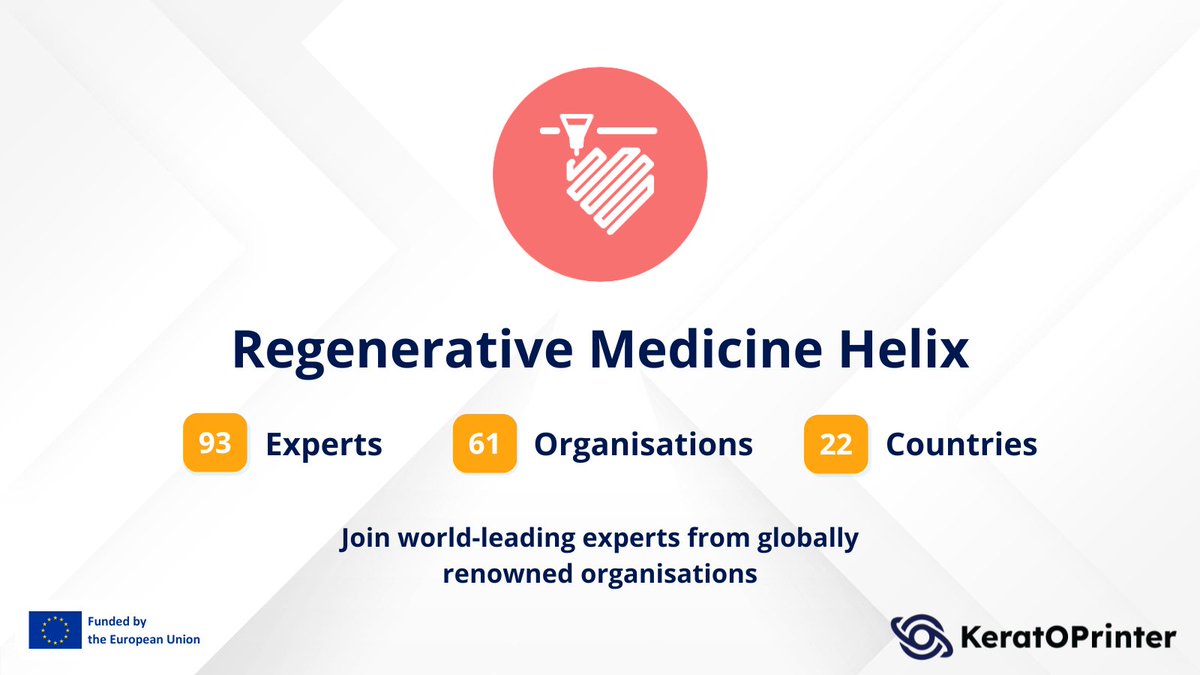 KeratOPrinter's tweet photo. 🏥 #KeratOPrinter is the key project in the @Crowdhelix Regenerative Medicine Helix - an innovation community dedicated to advancing Bio-Printing technologies of living cells for regenerative medicine!

🔗 Explore the community here:
https://t.co/e8vCT3TRWM https://t.co/Q3DOPvUMy9