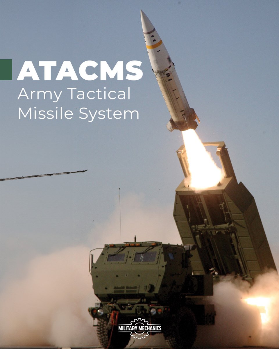 MilitaryMechs's tweet image. Launched from HIMARS or M270, ATACMS delivers precision strikes up to 300 km away. Its high-speed ballistic flight targets command centers, airfields, and logistics hubs deep behind the front line.

#DeepStrike #BallisticMissile