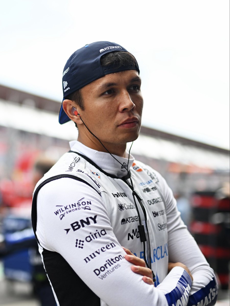Alex Albon tweet media