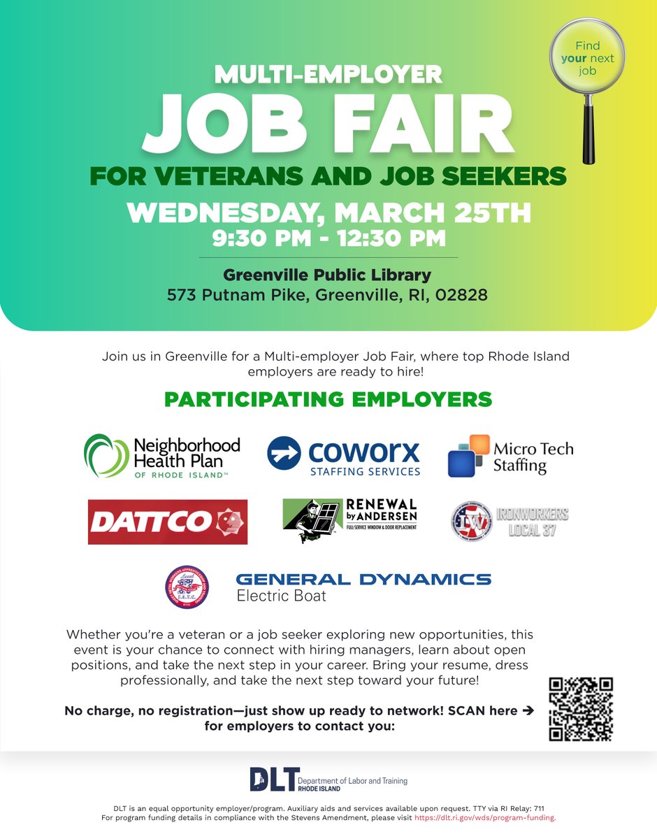 RI Department of Labor & Training tweet media