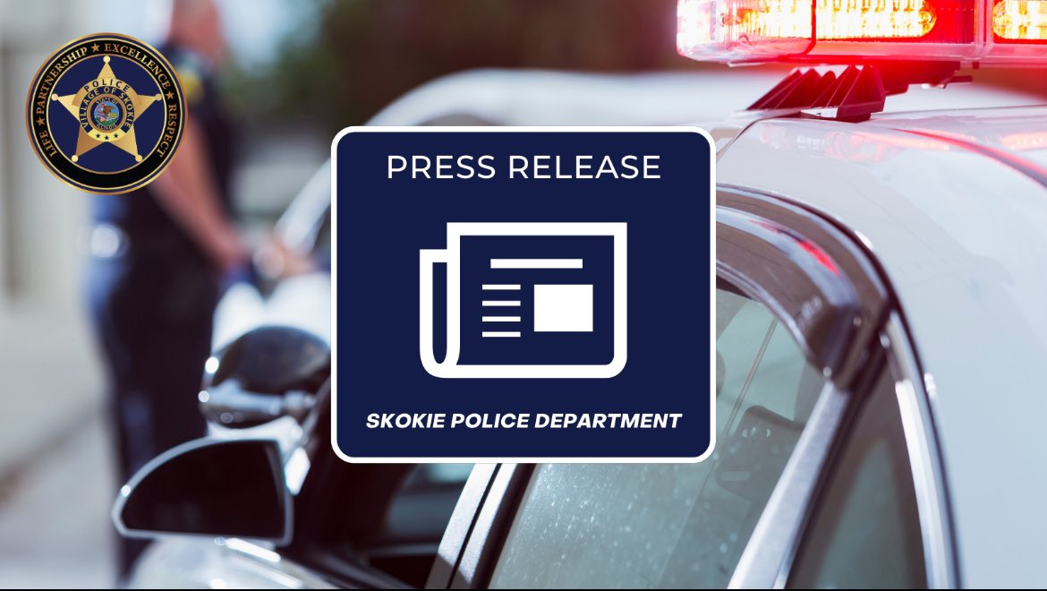 skokiepolice's tweet photo. Skokie Police is teaming up with the Illinois State Police and Illinois Department of Transportation for a traffic safety campaign running March 13 through 6 a.m. March 23. Focus will be on alcohol and drug impairment as well as seatbelt use. Funded by NHTSA. https://t.co/iMKI9hL6pA