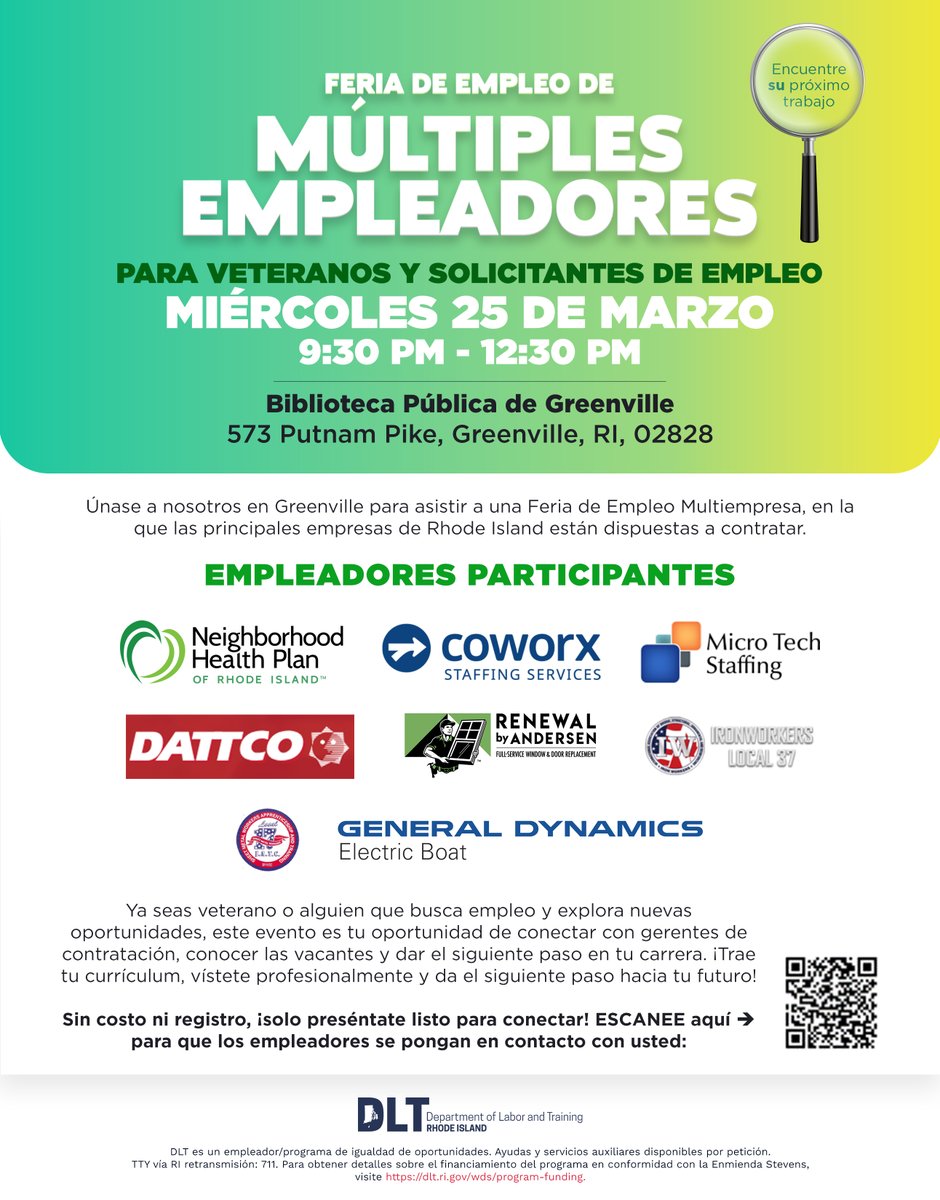 RI Department of Labor & Training tweet media