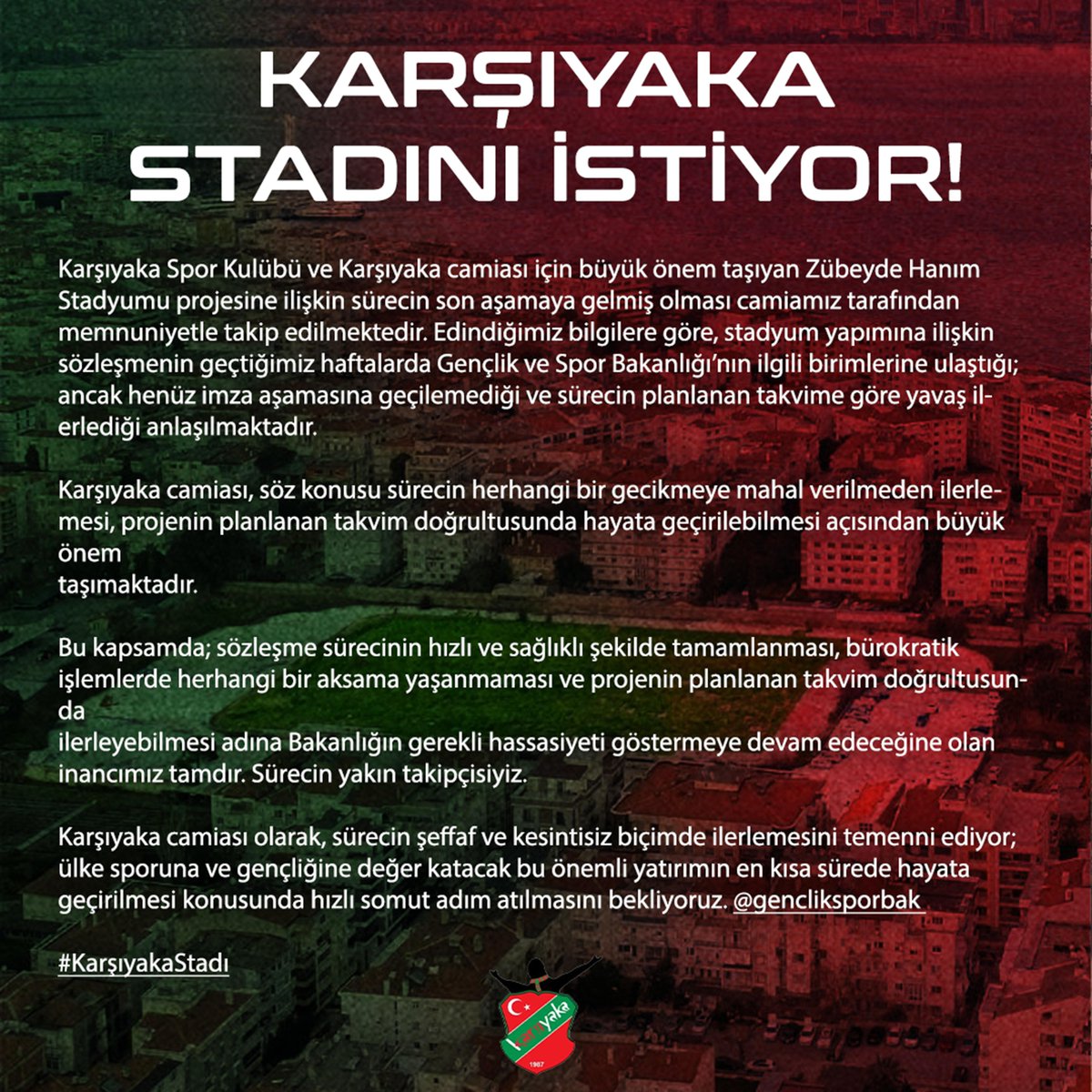 Üniversiteli Karşıyakalılar Birliği tweet media