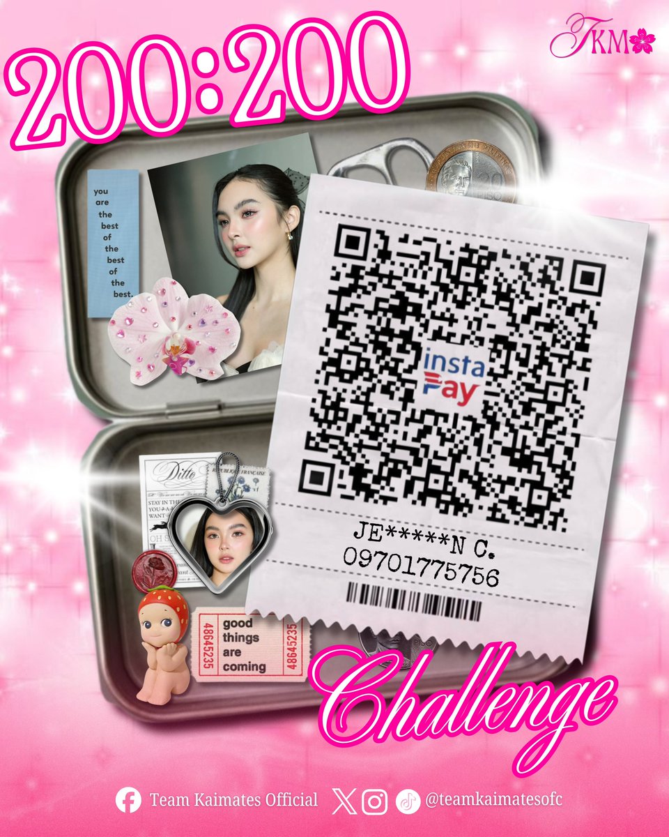 𝟮𝟬𝟬:𝟮𝟬𝟬 𝗗𝗢𝗡𝗔𝗧𝗜𝗢𝗡 𝗗𝗥𝗜𝗩𝗘 𝗖𝗛𝗔𝗟𝗟𝗘𝗡𝗚𝗘 ‼️🌸

As Kai’s upcoming ganaps draw closer, we want to make sure we are fully prepared to support her every step of the way. With several activities and events ahead, careful planning and enough resources are needed to