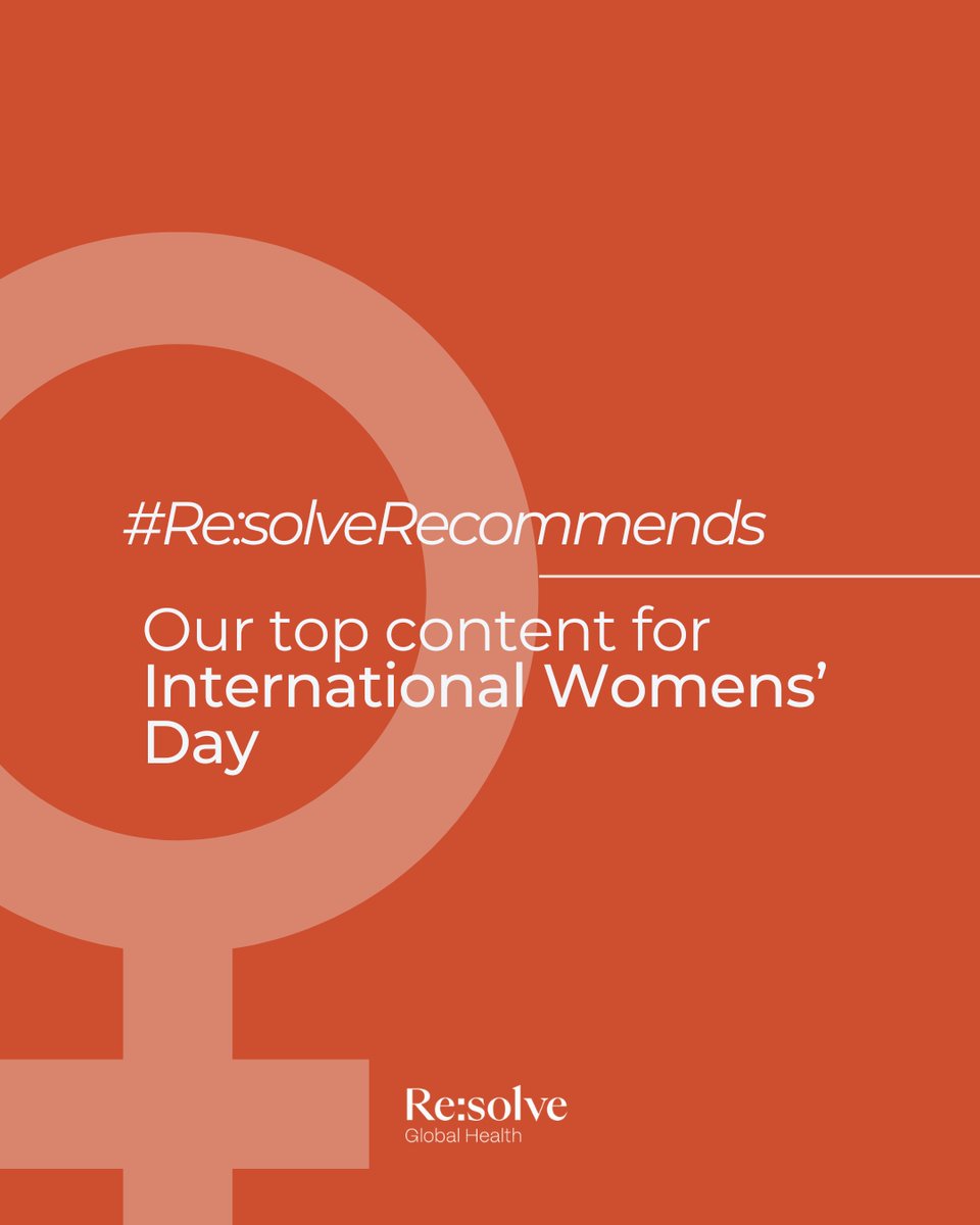 Re:solve Global Health tweet media