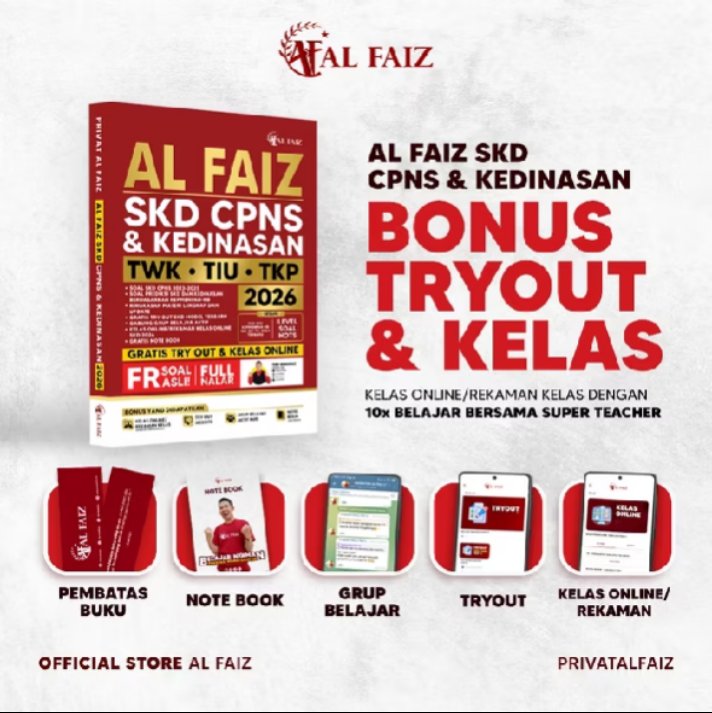 racunceline's tweet photo. Penasaran yaa ? YUPP JAWABANNYA BUKU ALFAIZ, ga perlu diragukan lagii buat skd cpns ataupun kedinasan, banyak free nya ada notebook,group belajar , tryout gratis,ada kelas online jg loh pake zoom dibuku itu+ ada rekaman zoom nya kalo tidak sempat zoom nya https://t.co/JP2m3hfffI https://t.co/o0JiNSeUEZ