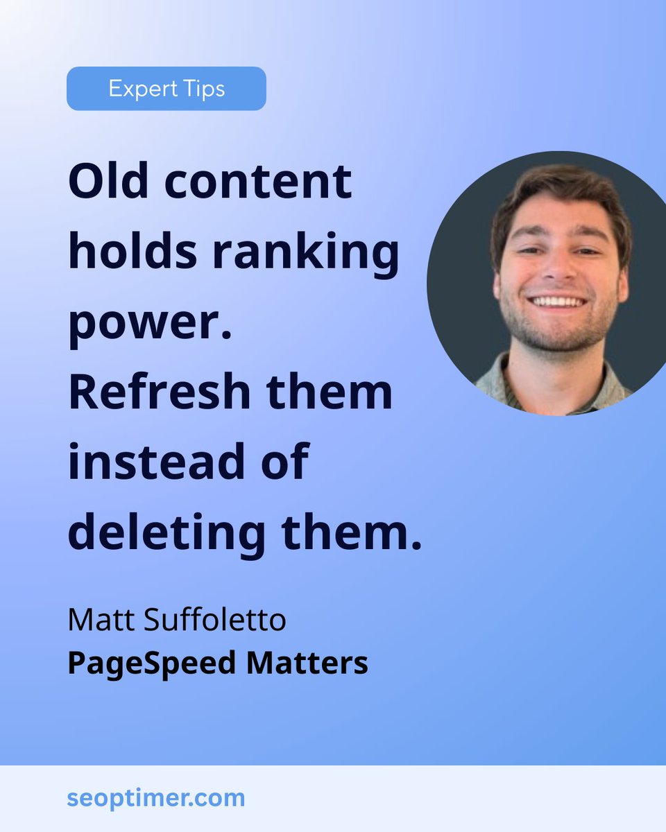 SEOptimer tweet media