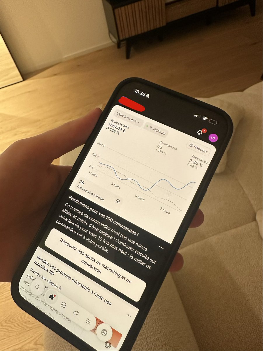 ImLucasnova's tweet photo. Dès qu’elle a fini son master je l’ai mise à l’ecom, c’est sa première marque, full organique pour le moment avec 75% marge net ❤️ https://t.co/qxIswCvs4w