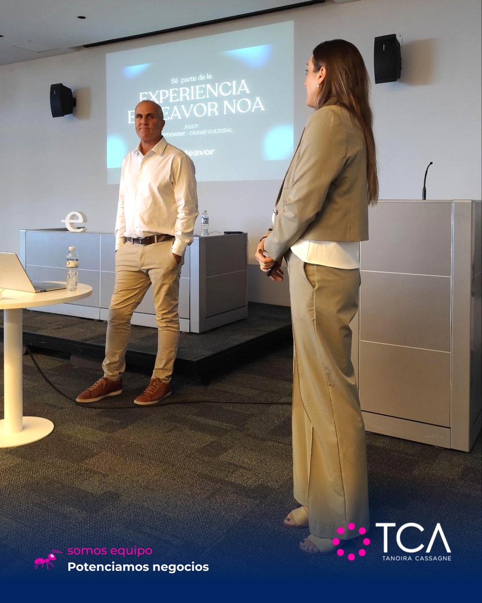 TanoiraCassagne's tweet image. Nuestro socio Manuel Tanoira fue invitado por #Endeavor NOA a Jujuy para un ciclo de charlas de #innovación y emprendedorismo.

Estos espacios resultan clave para fortalecer el ecosistema #emprendedor argentino y acompañar el crecimiento de proyectos de alto impacto en la región.