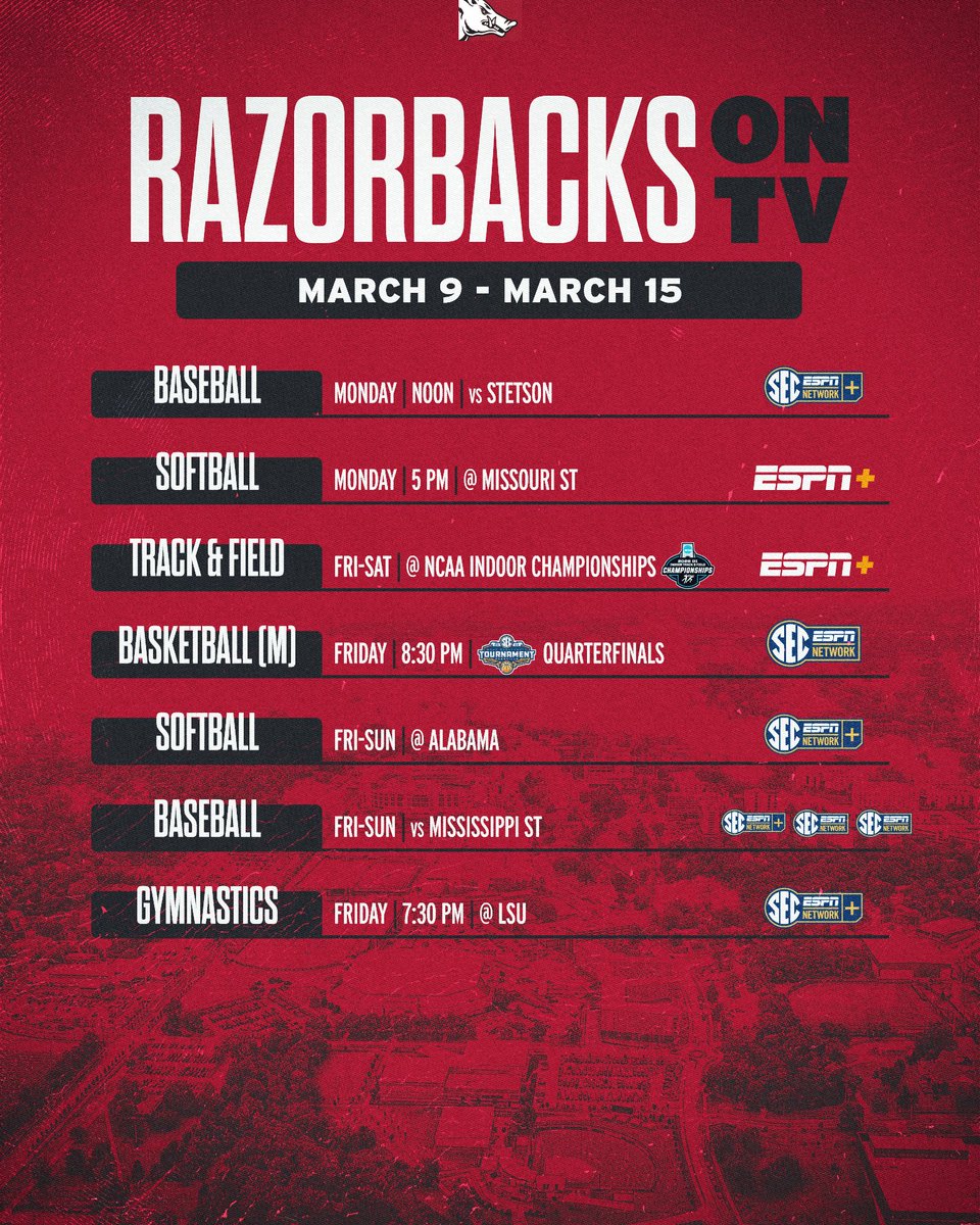 Arkansas Razorbacks 🐗 tweet media