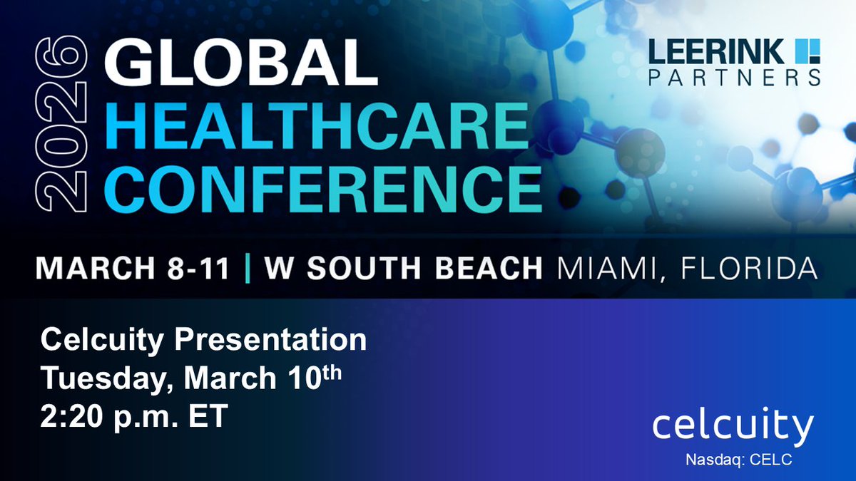 Celcuity tweet media