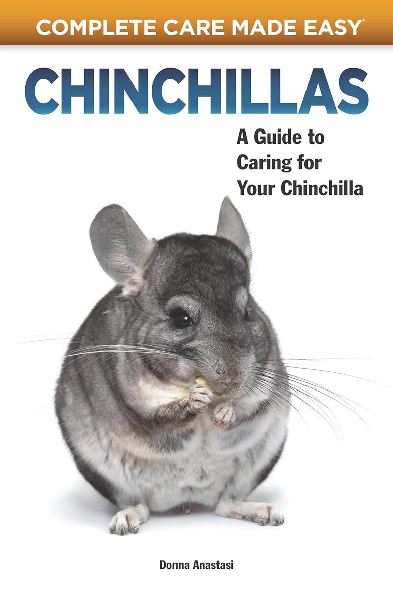 swtbay's tweet photo. Chinchillas: A Guide to Caring for Your Chinchilla (CompanionHouse Books) Helpful Information on Housing, Grooming, Dust Baths, Activities, Diet, Tricks, First Aid, and More https://t.co/8mWifgl3h8 https://t.co/gx8SqKTdEq