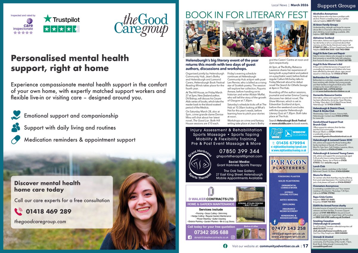 Community Magazine - Helensburgh & Lomond tweet media