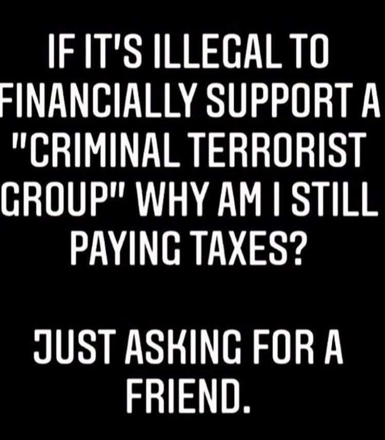 LibertarianInst's tweet image. It is a valid question! 

#freedomisnotextreme #standasone #knowledgeispower #antiwar #thelibertarianInstitute #ourmoneyisnotreal #whatareweworth #FIATisFAKE