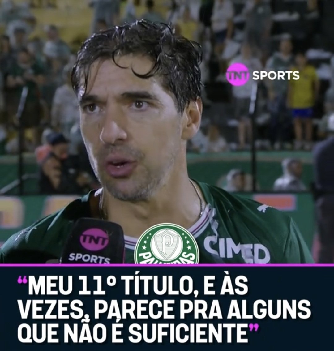 E nem demorou muito pra ele se escorar no Paulistinha.

Já mijou na cabeça da torcida por causa de um título merda desse.

Vai usar esse título de muleta em 2026.

Se fosse título em cima de rival, seria outra história, mas em cima do novorizontino e meter essa marra...

Foda...