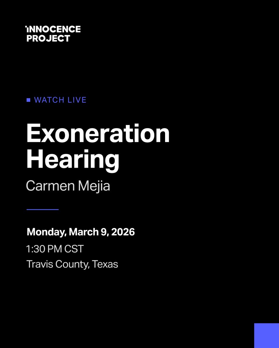 Innocence Project tweet media