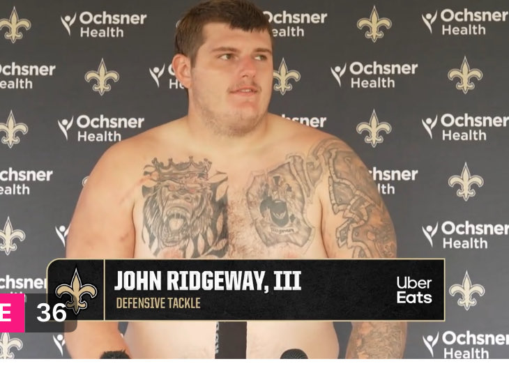 SaintsForecast's tweet photo. Our king is staying https://t.co/KOe896lnbl
