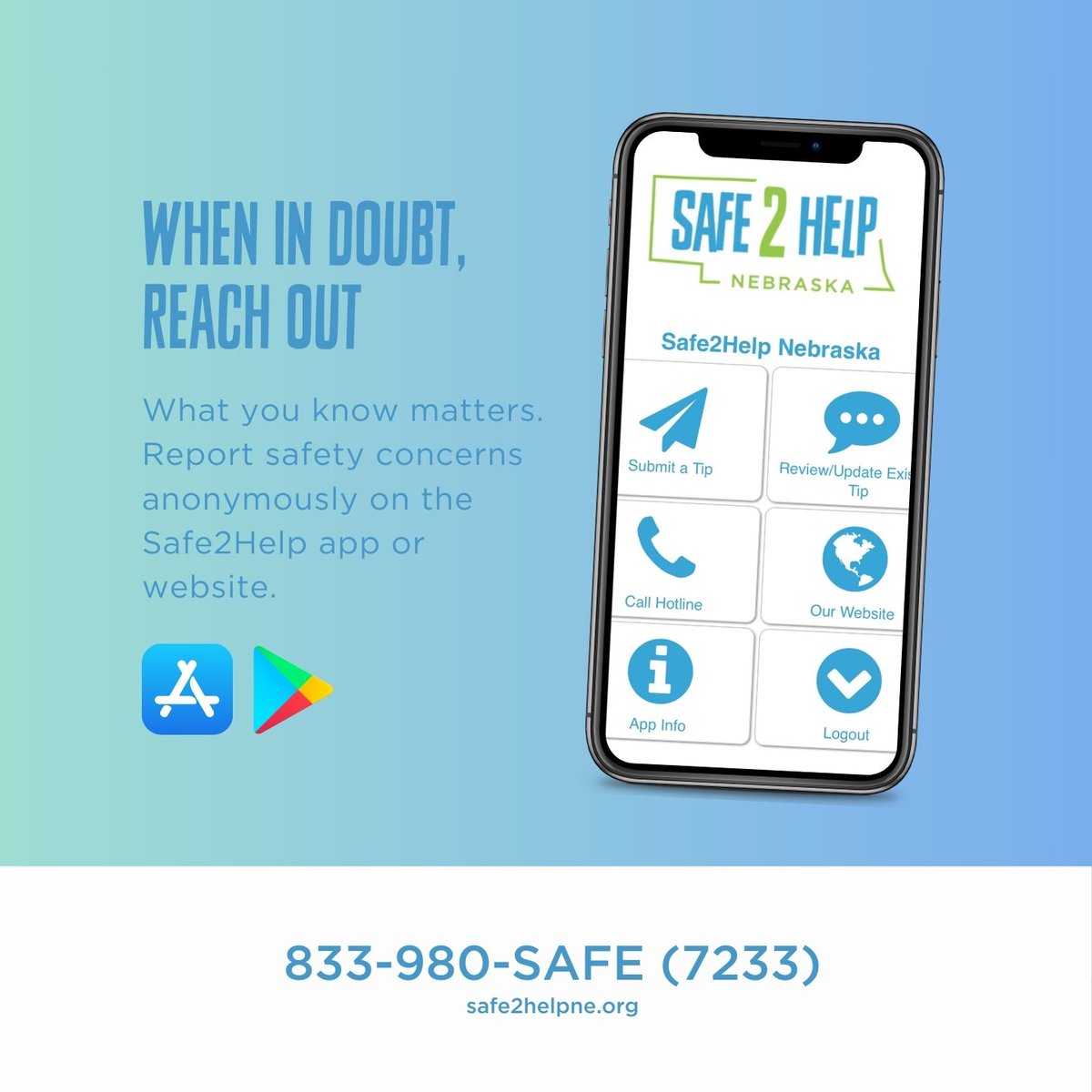 Safe2Help Nebraska tweet media