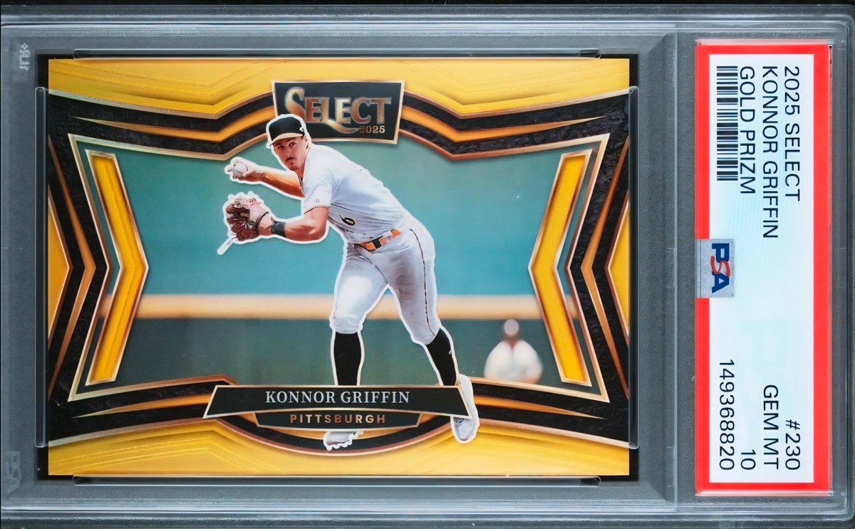 JimJones6412's tweet photo. @CardPurchaser https://t.co/vjjQb3mWGH

2025 Select Baseball Konnor Griffin Diamond Level Gold Prizm /10 PSA 10 POP 1
Cooper Flagg Diamante Foil
Joe Montana Sunday Kings SSP
Mike Trout Auto /50 https://t.co/ORJctp8Lq8