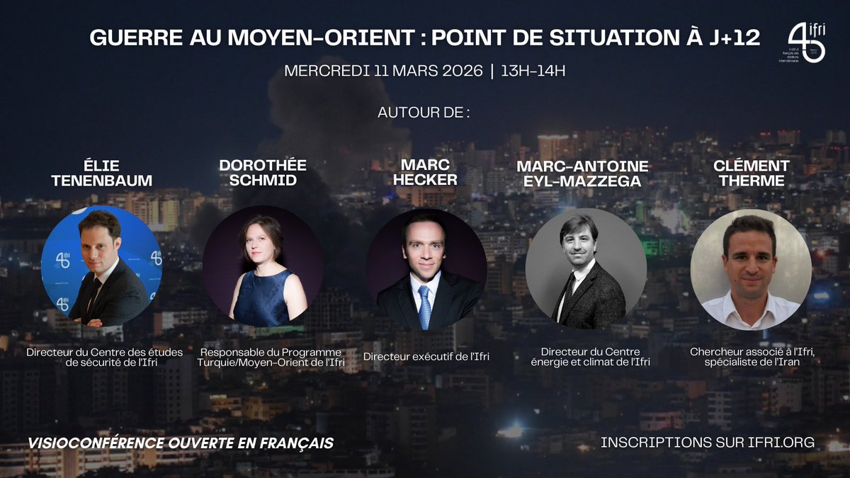 Institut français des relations internationales tweet media