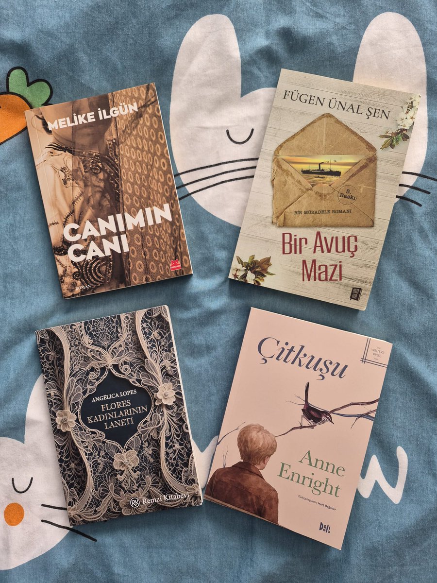 🌻
İlk defa okuyacağım 4 kadın yazarın kitapları, elime 8 Mart'ta ulaşmış olsaydı daha bir anlamlı olurdu.
Canımın Canı, Bir Avuç Mazi, Flores Kadınlarının Laneti ve Çitkuşu stokların sonunda yakaladıklarımdan. 

#kitapönerisi