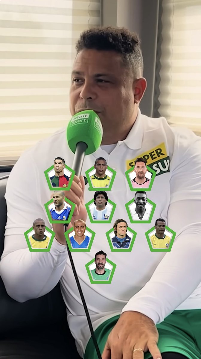 ViejaGuardiaEA's tweet photo. El XI ideal de Ronaldo 🇧🇷, sabe cositas el gordito ⚽ https://t.co/21McrEDI3C